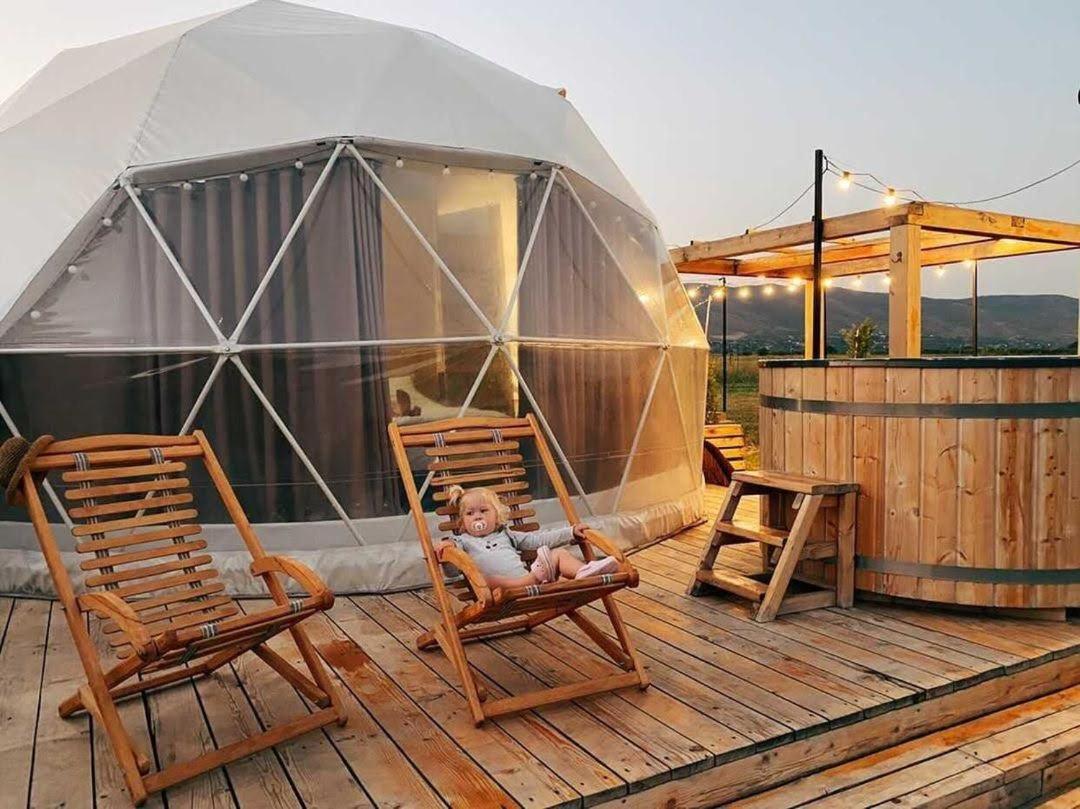 Hotel Jewelberry Glamping Mtsʼkhetʼa Exterior foto