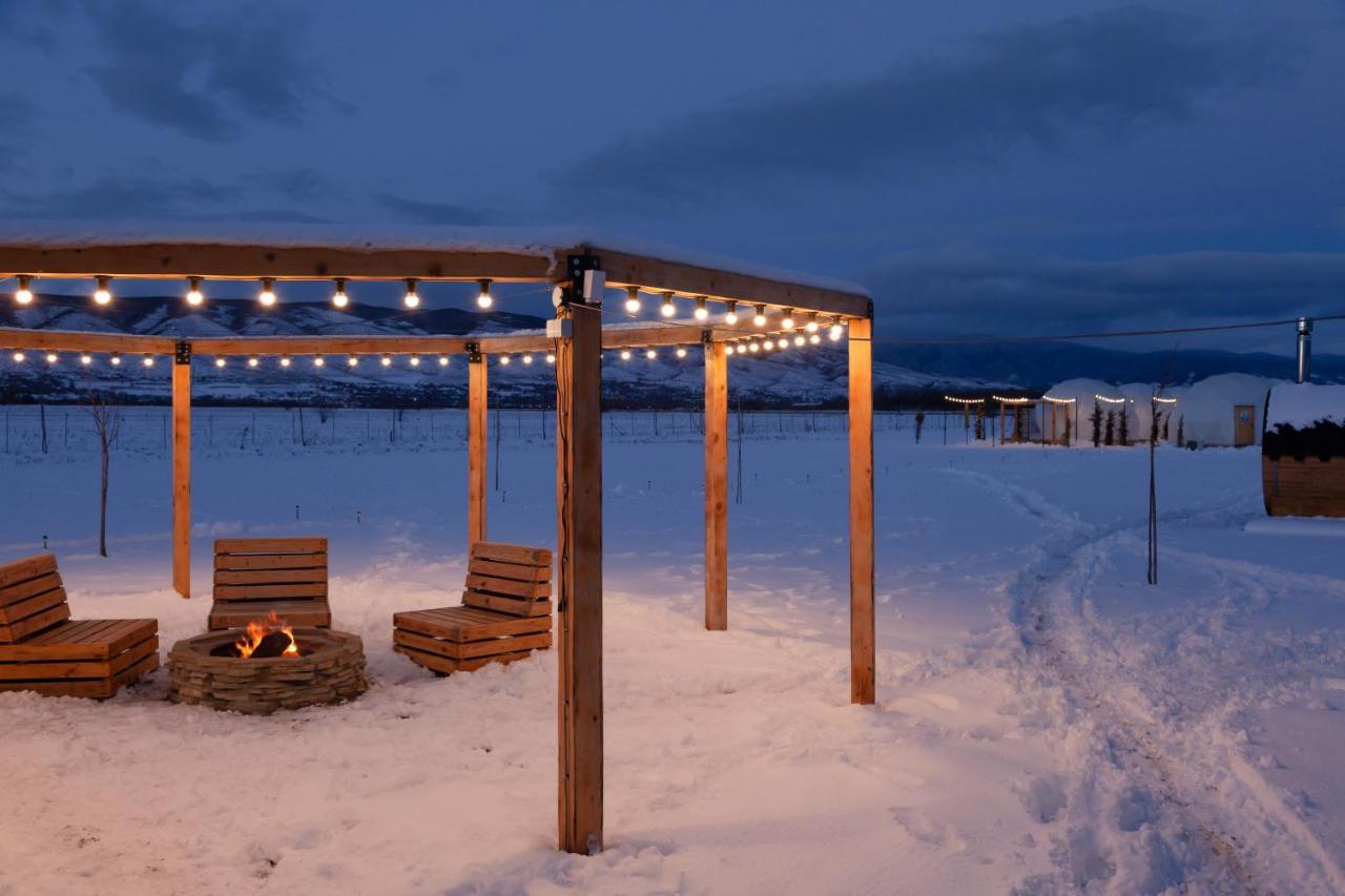 Hotel Jewelberry Glamping Mtsʼkhetʼa Exterior foto